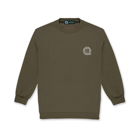 Khojay Classic Olive Green Sweat Shirt