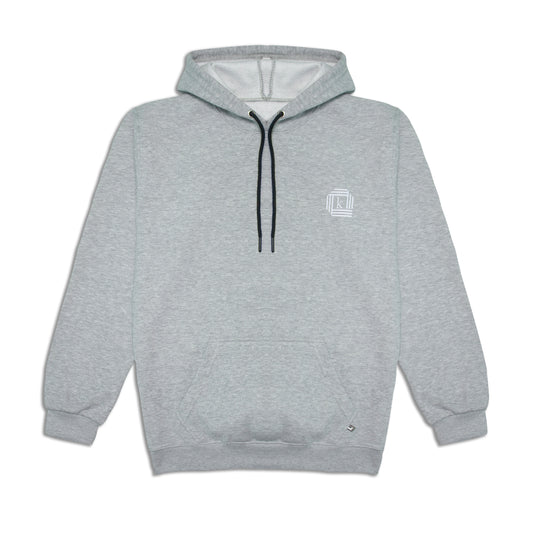 Khojay Heather Grey Popup Hoodie