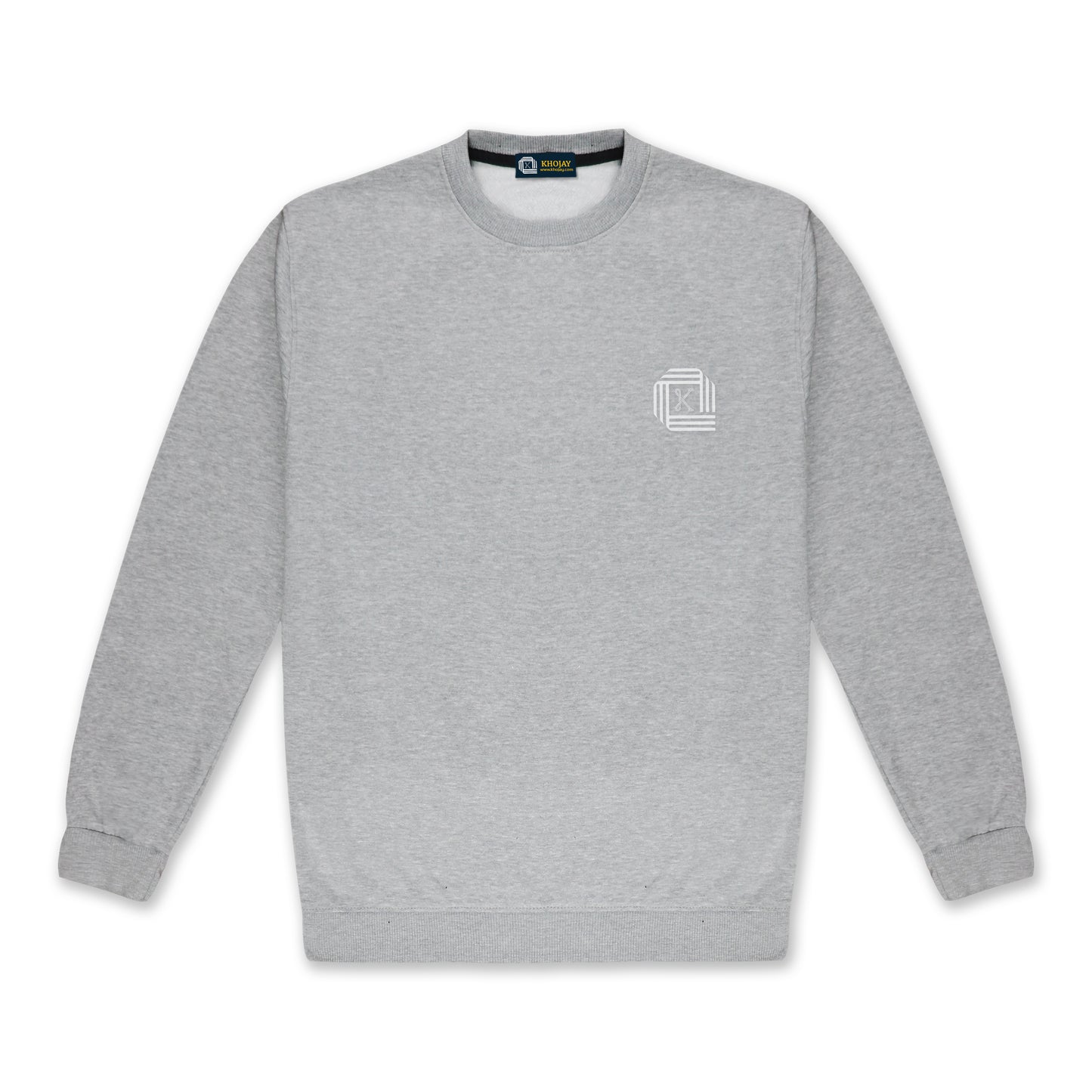 Khojay Classic Heather Grey Sweat Shirt